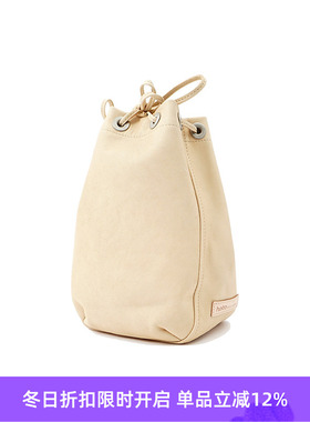 hobo DRAWSTRING BAG植鞣马皮抽绳束口包 巾着袋手提包