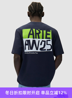 Arte Cut Out Print T-shirt 印花短袖圆领T恤