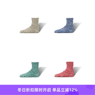 Socks Cotton 日本制特殊纹理编织男女中筒袜 Textured DECKA