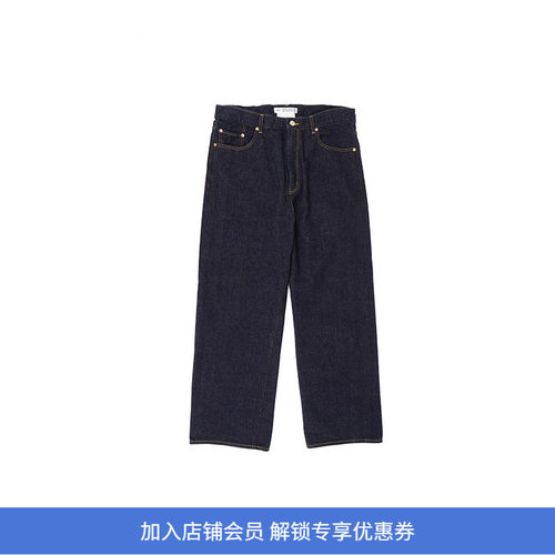 YAECA 19denim-05(Man) 男装高腰宽松廓形牛仔裤
