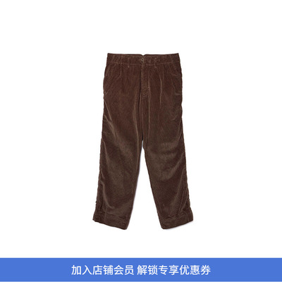 kolor BEACON Pants 灯芯绒锥形长裤