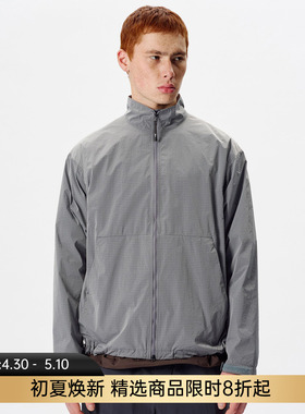 Goldwin Dope Dyed Rip-stop Wind Jacket 染色波纹尼龙防风夹克