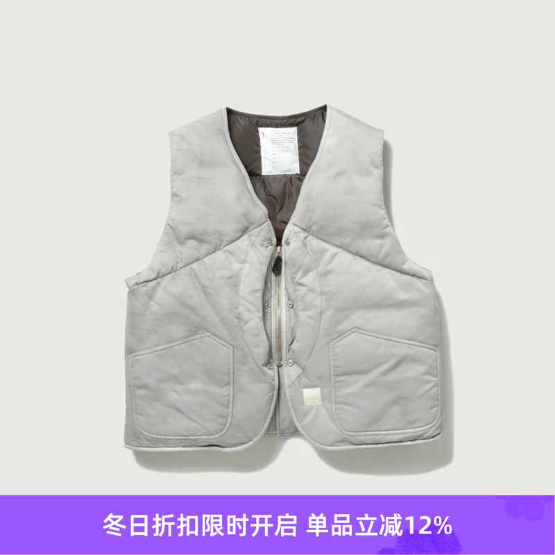 INNAT HAND-DYED HUNTING DOWN VEST 男女款手工染色猎装羽绒马甲
