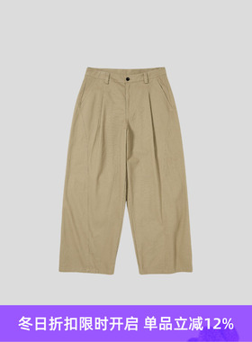 PRIMEE 宽松休闲阔腿微锥长裤