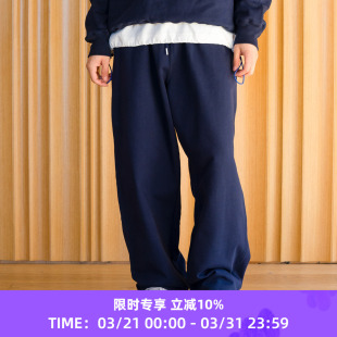 Wide 休闲长裤 Sweat 下摆收口宽松运动长裤 Pants PRIMEE