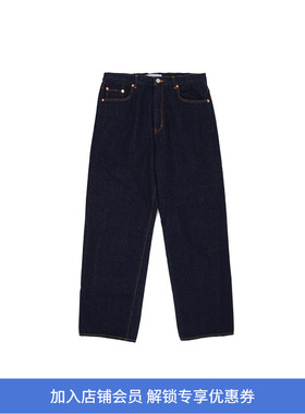 YAECA 13denim-05 2nd(Man) 男装宽松直筒牛仔裤