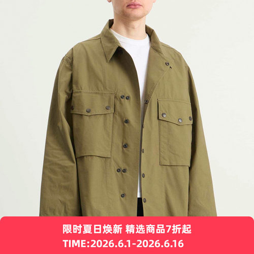 Needles Field Jacket - Cotton Ripstop 军事风衬衫夹克外套