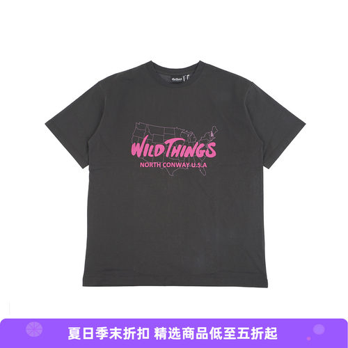WILD THINGS BIRTH PLACE TEE 印花圆领短袖T恤