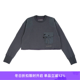 短款 T恤 waffle length short 长袖 and 华夫格女装 wander