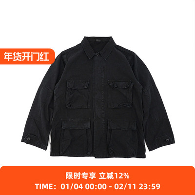 orslow STONE BLACK B.D.U JACKET 日本制水洗复古军事风夹克外套