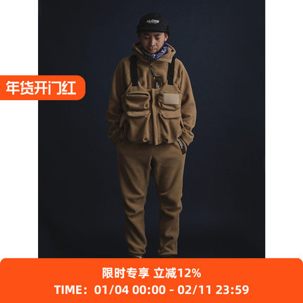 Mountain Research I.D JKT 机能防寒保暖抓绒外套 连帽夹克