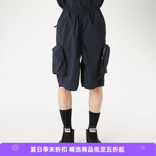N.HOOLYWOOD HALF PANTS 军事系列超轻量工装短裤
