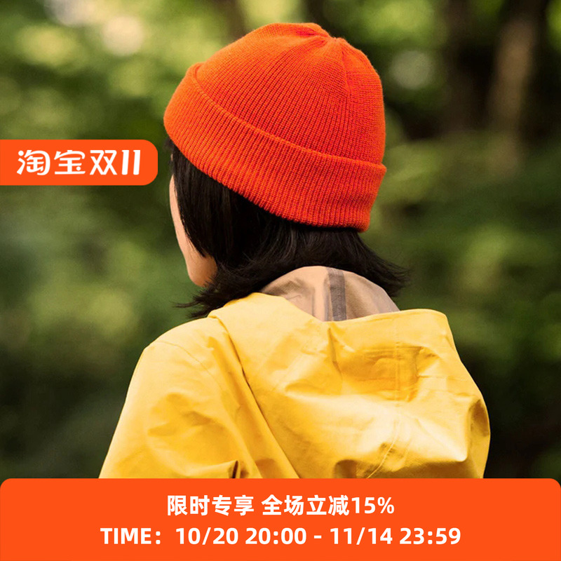 ROTOTO羊毛混合面料针织冷帽