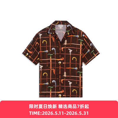 Drole De Monsieur Chemise Cannes 法式度假风短袖衬衫
