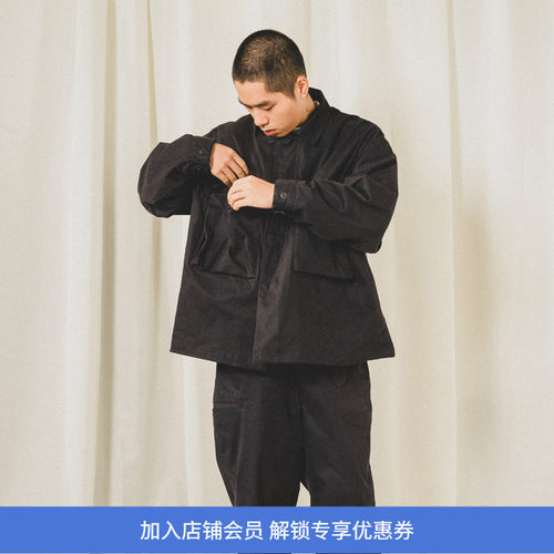 工事夹克外套PRIMEE廓形