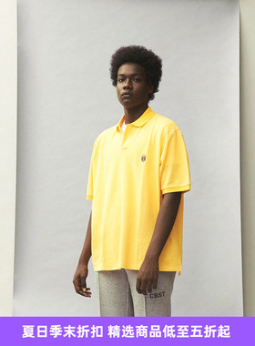 DIGAWEL x J.PRESS CRST Shirts复古支线CRST学院风刺绣POLO衫T恤