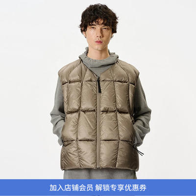 Goldwin 0 Three-Dimensional Down Light 男女款3D立体羽绒马甲