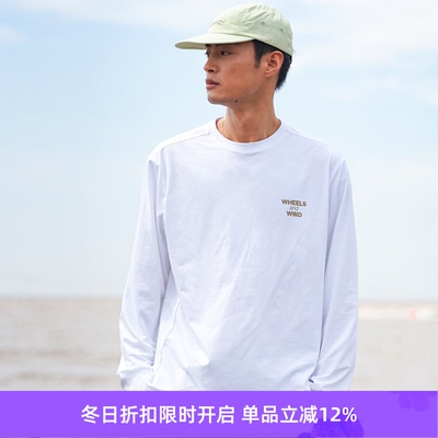 WHEELSandWIND圆领运动T恤