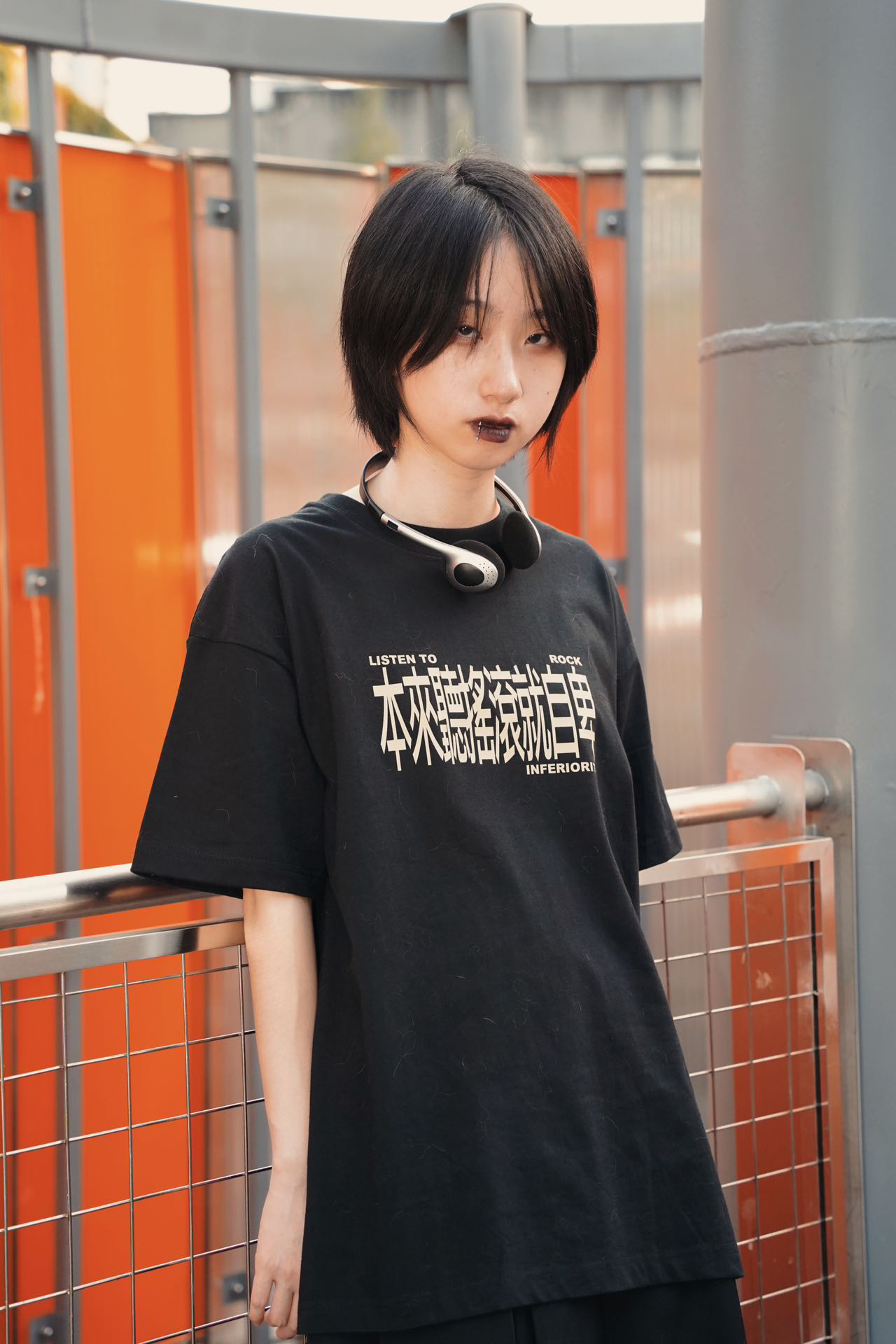 seal原创本来听摇滚就自卑草东没有派对摇滚音乐节320g纯棉T恤