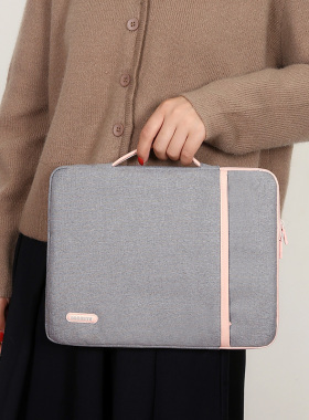 适用于苹果联想华为手提ipad平板保护壳笔记本电脑包14寸女生macbook pro/air保护套内胆包13寸防摔防震ins风