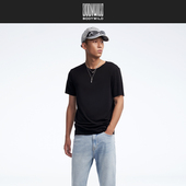BODY WILD24优选80S莫代尔基础圆领短袖 T恤抗菌轻薄柔软ZBN12YK1