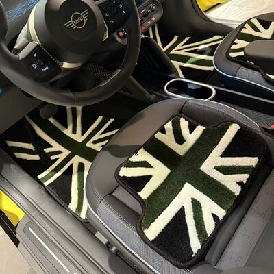 适用24款电动MINI COOPER三门J01 J05迷你ACEMAN五门英伦风地毯垫