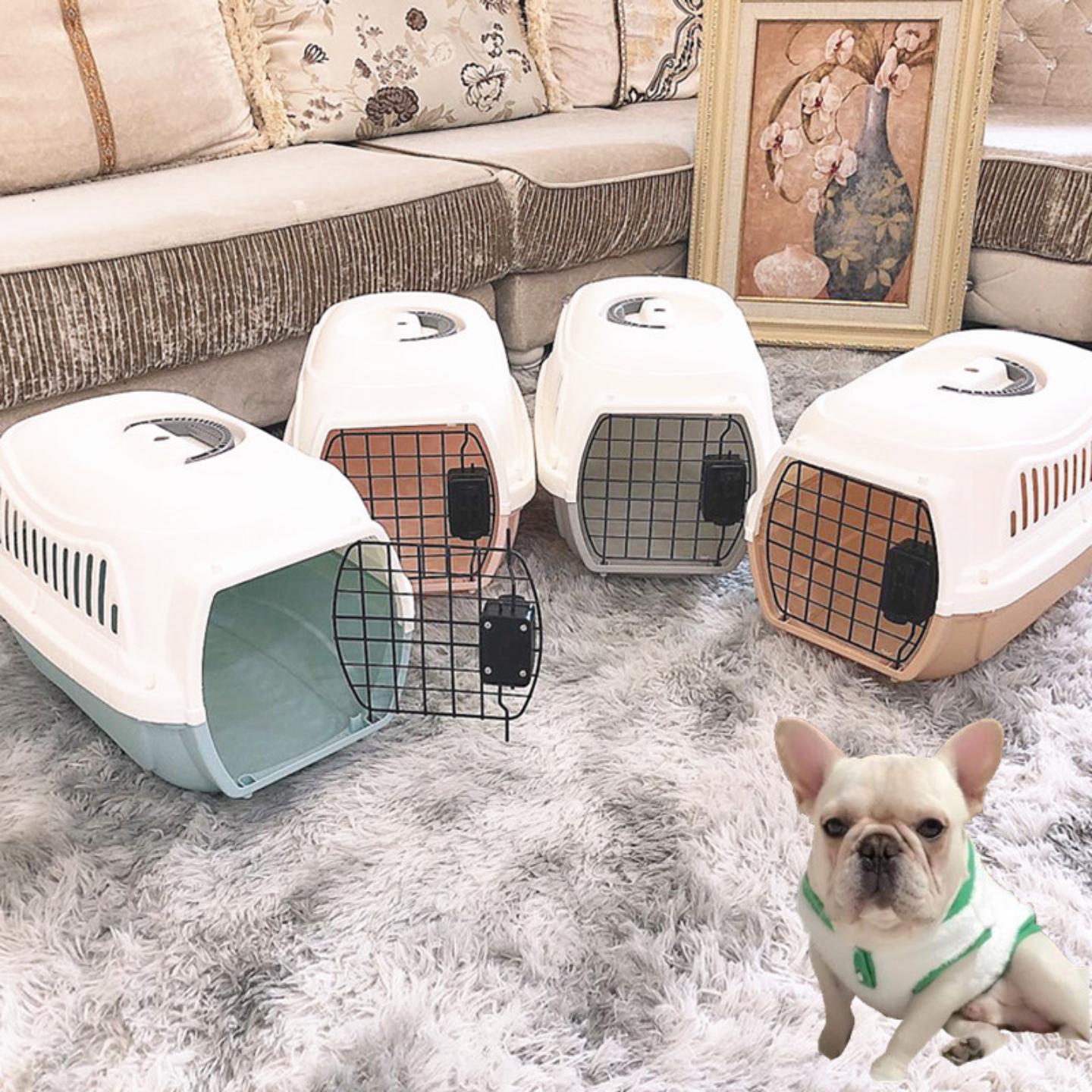 宠物用品猫狗航空箱托运简易款
