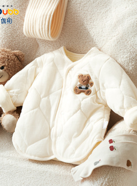 宝宝棉衣外套婴儿秋冬衣服夹棉上衣保暖男童冬装棉服内胆女宝棉袄