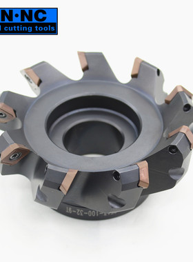 SE13-80/100坡口机铣刀盘45度加硬平面铣刀数控合金刀具SEMT13T3