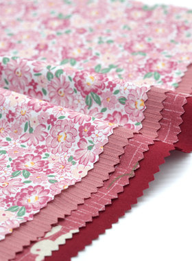 30*30cm木槿粉色娃衣手工样布组 ins风布料小样 拍照背景布 00529