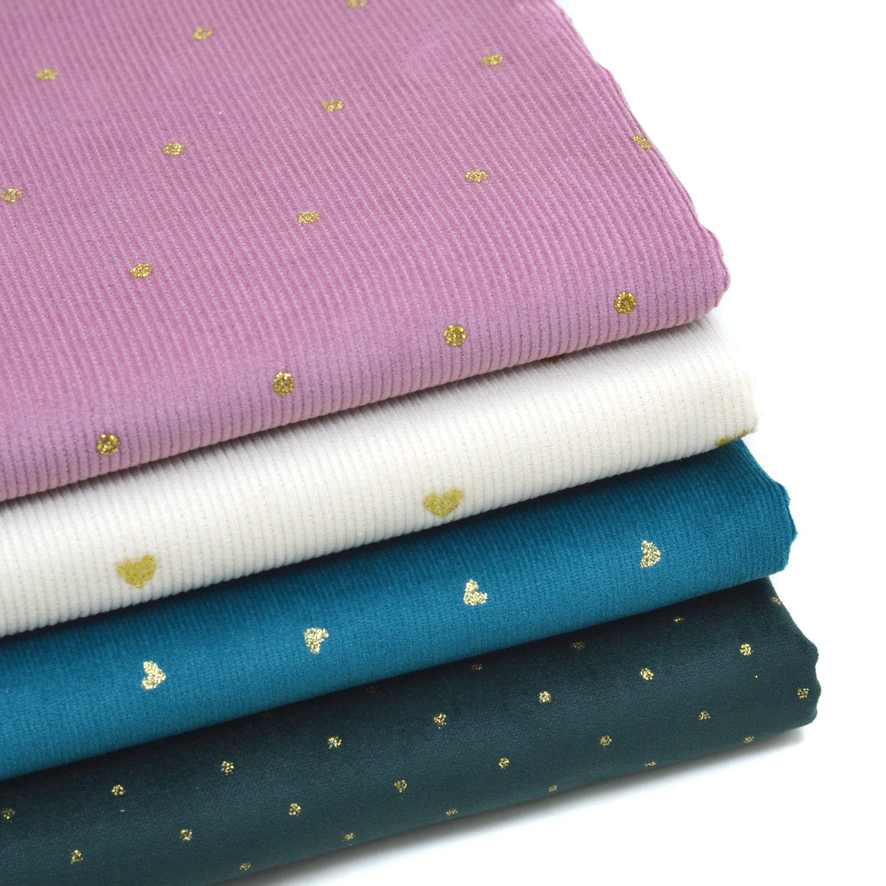 灯芯绒娃衣布料手工布艺DIY