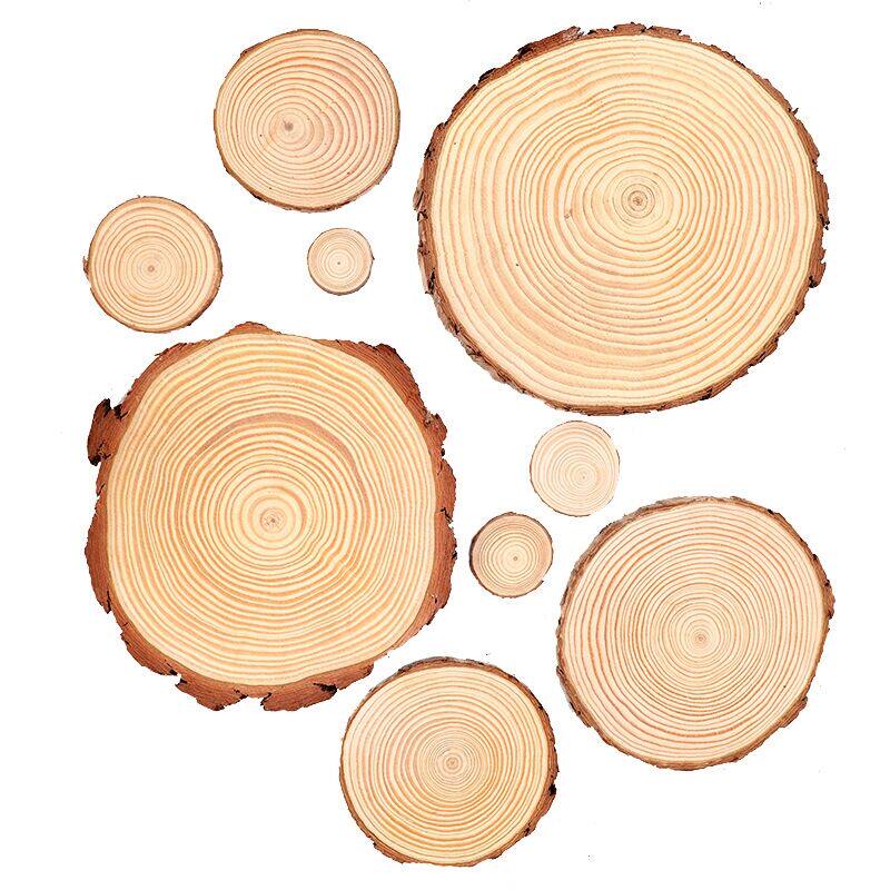 ROUND WOOD CHIPS DIY HAND PAINTING MATERIALS HANDMADE LOG CHIPS WOOD CHIPS KINDERGARTEN DECORATION ANNUAL RINGS WOOD BLOCK BACKGROUND WALL