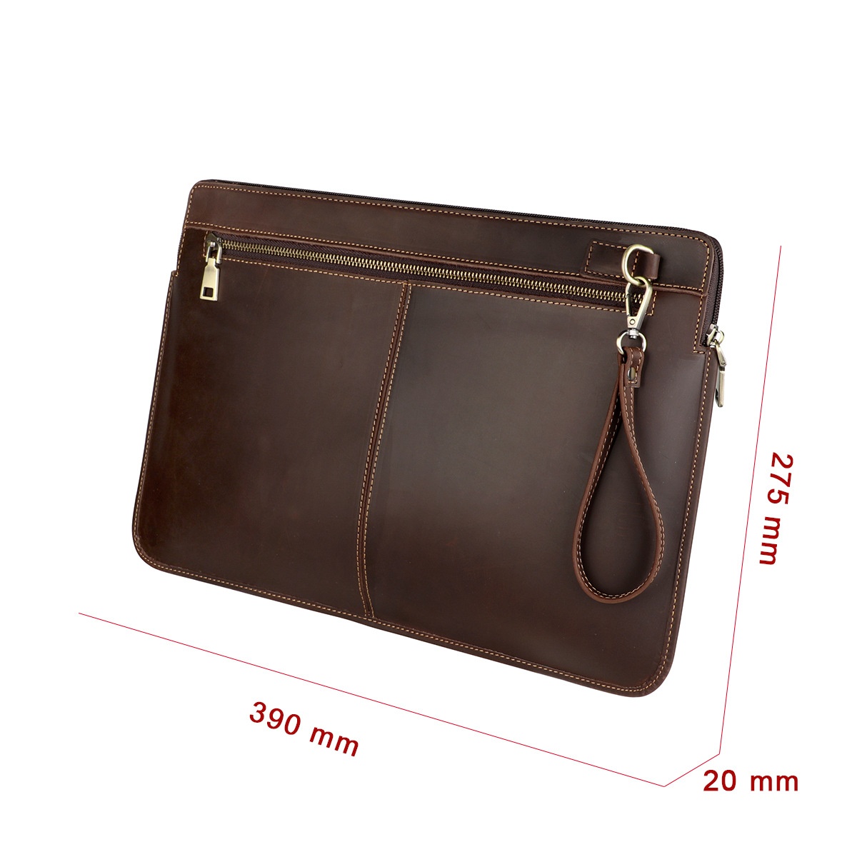 秋冬适用于macbookpro15真皮保护套 笔记本电脑真皮套商务公文