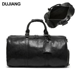 秋冬Travel 真皮行李包商务休闲旅行包植鞣皮包包 bag跨境新款