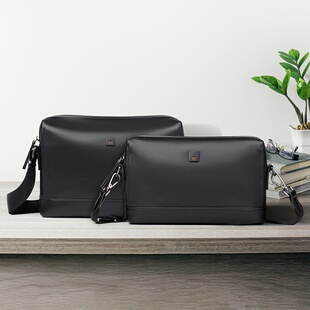头层牛皮男士 2026新款 斜挎包休闲时尚 真皮男包大容量简约男式 新款
