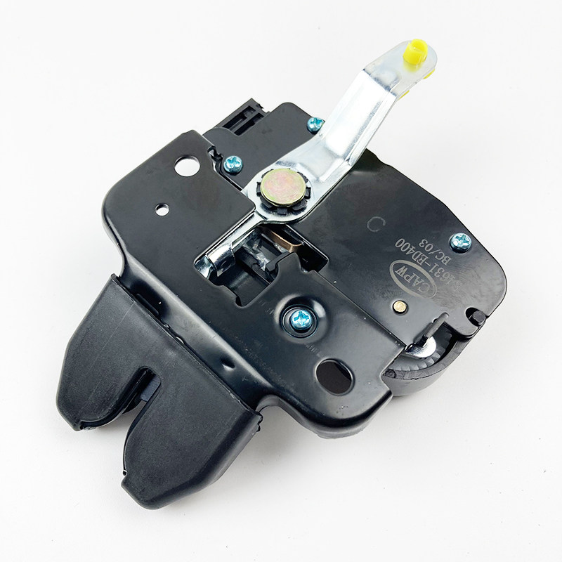 适用骐达颐达050607080910年款后备箱锁机尾箱盖锁块尾门闭锁器