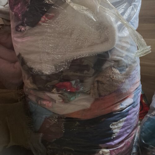 4斤一份垃圾包杂款服装服饰辅料布料花边松紧配件diy手工练手称斤