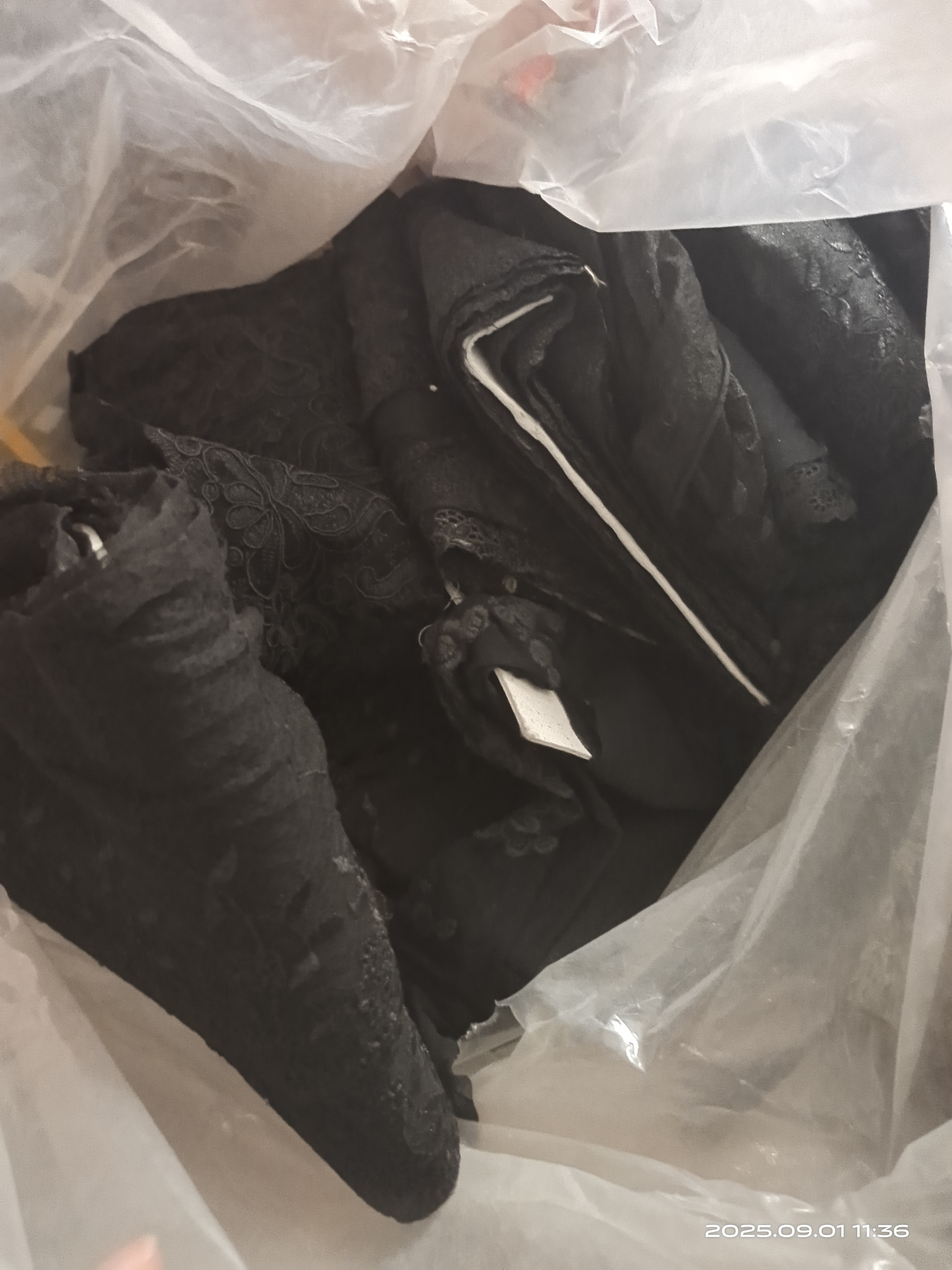杂宽黑色网纱刺绣花边 服装服饰辅料裙装娃衣芭比裙边称斤一斤
