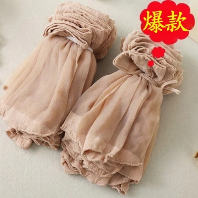 短丝袜短袜子女薄款肤色短款水晶一次性透明通用肉色女夏天中老年