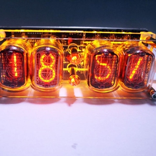 IN12辉光管时钟复古怀旧时钟桌面创意摆件家用男生礼物