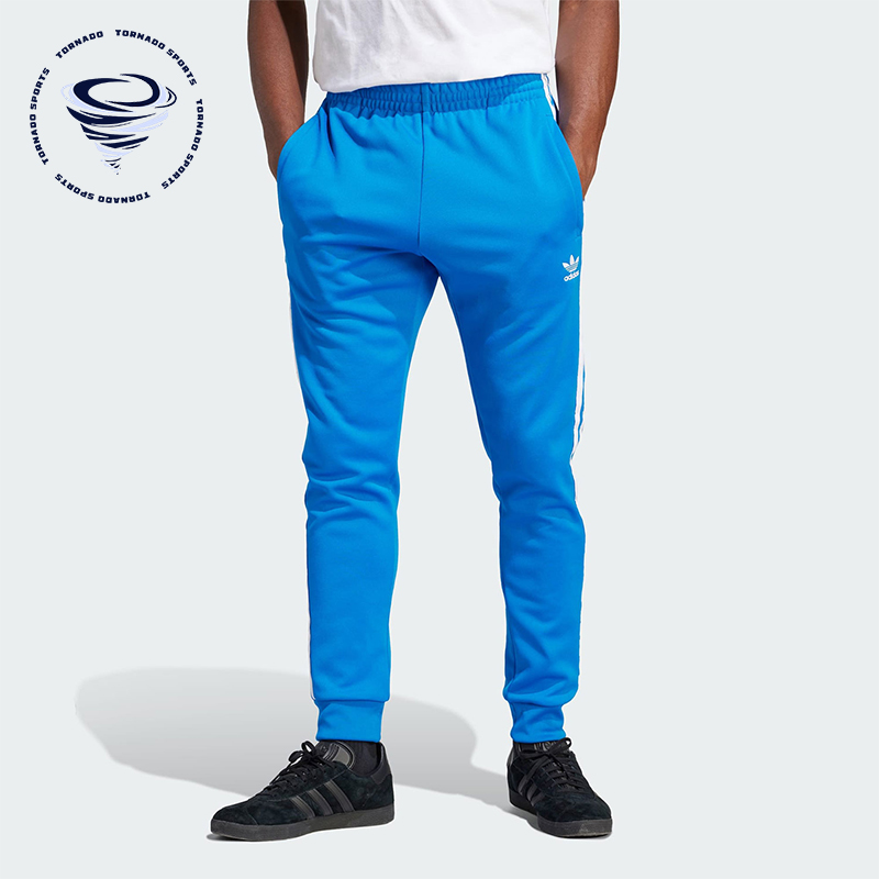 阿迪达斯男士运动时尚休闲束脚裤