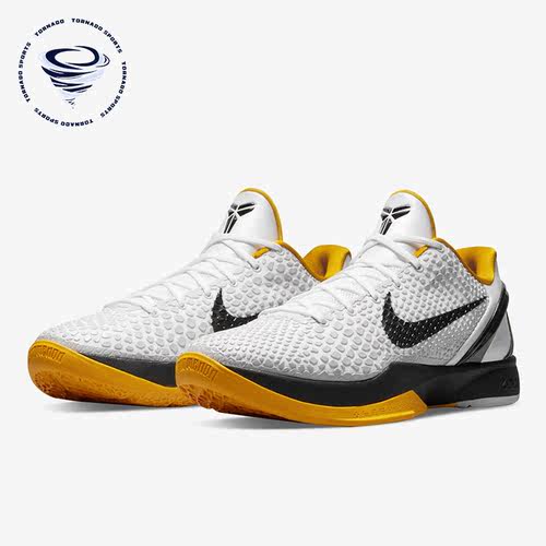 Nike/耐克正品新款Zoom Kobe 6 男子运动缓震篮球鞋CW2190-100