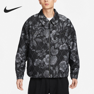新款 运动休闲春季 耐克正品 宽松翻领外套FN2673 经典 时尚 男士 Nike