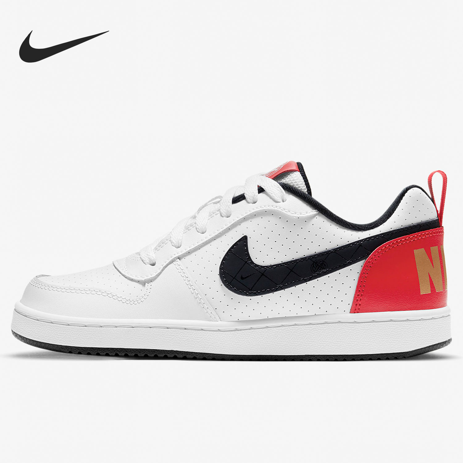 Nike/耐克正品大童女子轻便运动休闲鞋板鞋清仓特价DD8495-106