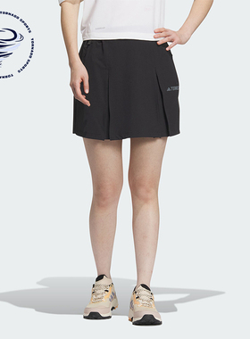 Adidas/阿迪达斯正品W AR SKORTS女士户外运动徒步裙裤IS0307