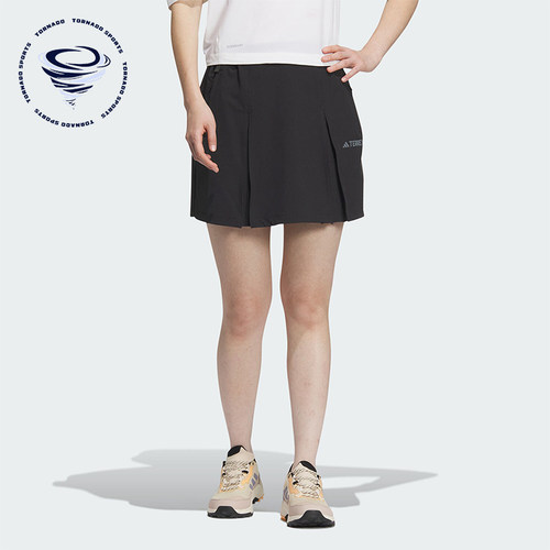 阿迪达斯女士户外运动裙裤