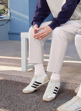 Adidas/阿迪达斯正品耐磨新款男女款运动减震轻便休闲鞋JI2436