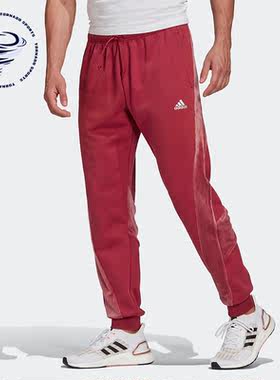 Adidas/阿迪达斯正品新款针织束脚男子运动休闲长裤H25091