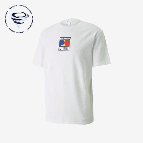 Puma/彪马正品BUTTER GOODS 联名男士运动简约短袖534058-02