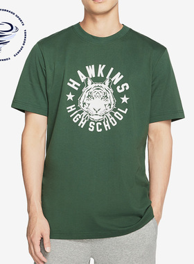 Nike/耐克正品新款男子运动圆领休闲透气户外短袖CK2342-323